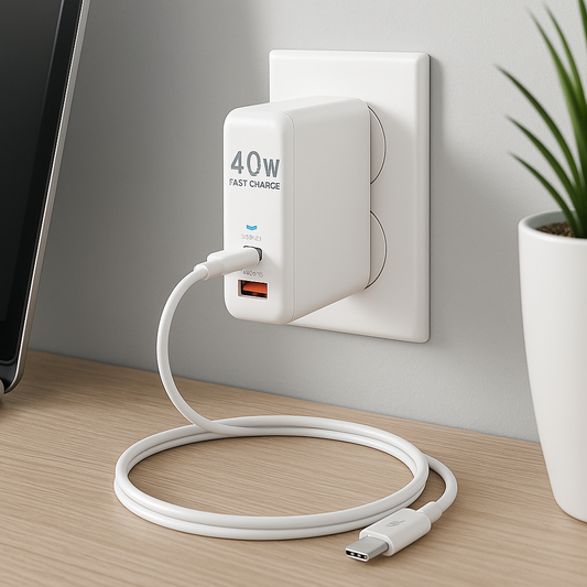 Retractable USB Multi-Port Charger