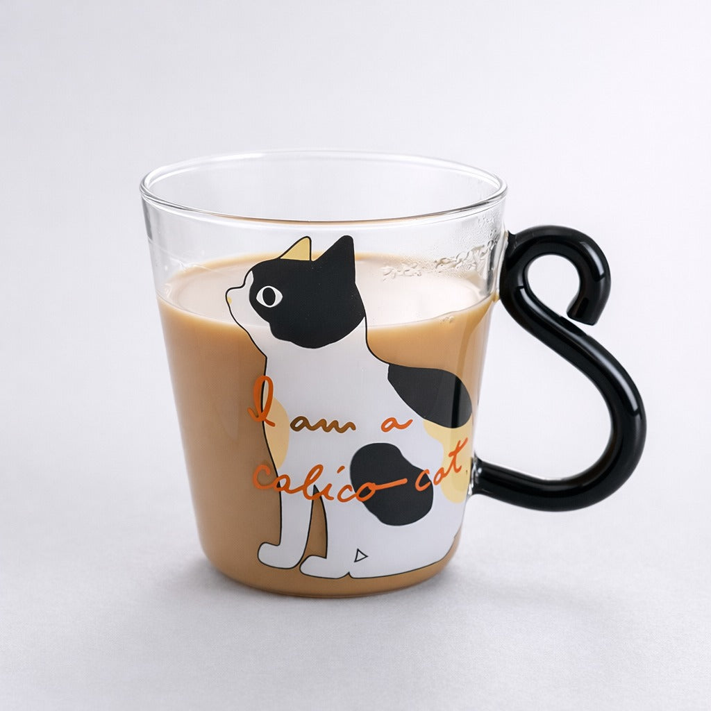 Cozy Cat Tail Glass Mug (Copy)