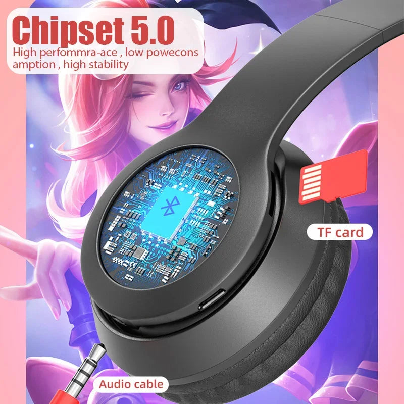 Charming Cat Ear Headphones