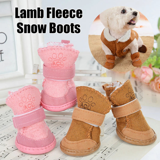 CozyPaws Warm Winter Dog Boots